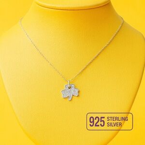 Stamped 925 Sterling Silver Women
Chain Pendant Necklace